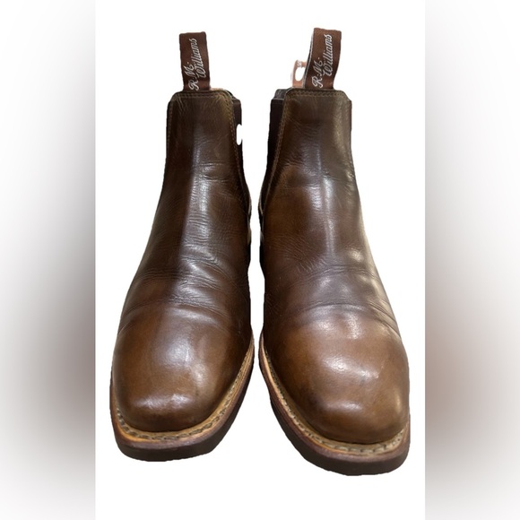 R.M Williams Craftsman Chelsea boot – caramel pull-up leather sz 8G 9 US - Picture 8 of 8